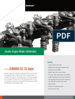 Cummins Isx 15L Engine: Jacobs Engine Brake (Intebrake)