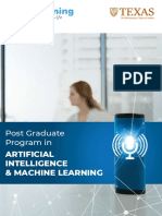 Post Graduate Program In: Artificial Intelligence & Machine Learning