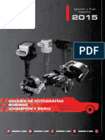 Catalogo Beru Ignicion Fuel Injection y Electrico 2015