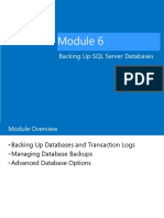 Backing Up SQL Server Databases