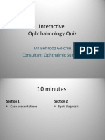 Ophthalmology Quiz