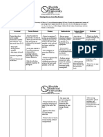 Nursing Process Care Plan Format: Patient Is A Non-Smoker