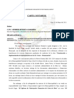 Carta Notarial Ii