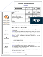 Typical Properties Test Method (ASTM) Unit Value: Linear Low Density Polyethylene