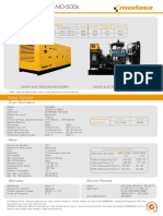 Grupo Electrógeno MD-500s