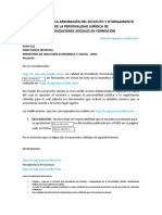 Solicitud Aprobar Estatuto y Otorgamiento Personalidad Jurídica