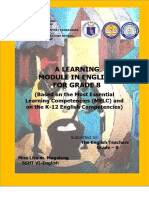 A Learning Module in English For Grade 8