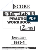 Test - 2 - Economy - Test-1 PDF