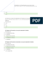 Ejericio de Autoevaluación de La Unidad III. Estadistica 1 UAPA