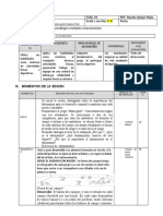 Sesión Mejorando Mis Aprendizajes Mediante El Lanzamiento