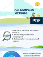 4 Random Sampling Methods