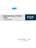 Industrial Ethernet Module T-Box: Operating Manual