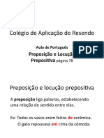 Preposição e Locução Prepositiva p78