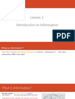 Lesson 2 Introduction To Information