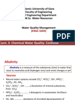 Chemical Water Quality