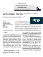 Biodiesel Production From Waste Chicken Fat Based Sources and Evaluation With MG Based Additive in A Diesel Engi