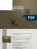 Traditional Irrigation Systems Water Harvesting