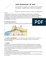 Chapitre 1 - Notions de Base en Géodésie