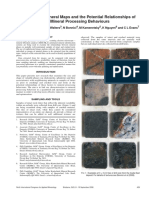 A New Look at Mineral Maps and The Potential Relationships of PDF