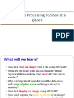 The Image Processing Toolbox at A Glance