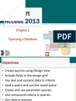 Microsoft Access 2013: Querying A Database