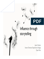 Influence Through Storytelling