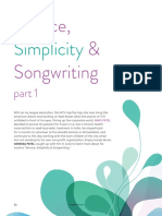 Simplicity: Service, & Songwriting