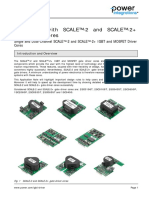 Application With SCALE™-2 and SCALE™-2+ Gate Driver Cores