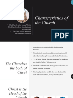 t3wk7 - The Church - Characteristics of The Church