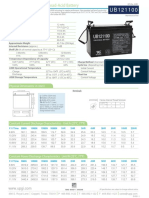 Lumisolar Ficha - Tecnica - Bateria - Lumisolar - 110ah PDF