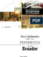 Breves Fundamentos Sobre Los Terremotos en El Ecuador