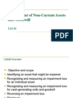 Lecture 12 Impairment of Non-Current Assets and Goodwill