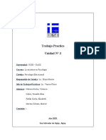 Trabajo Practico Unidad #3 - Psicología Educacional