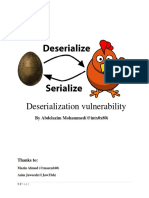 Deserialization Attacks Explanation