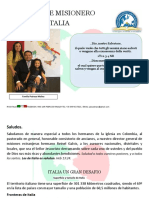 Informe-Misionero Italia MAYO 2020