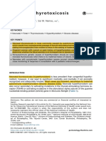 Neonatal Thyrotoxicosis