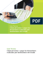 Cómo Presentar y Pagar Las Retenciones Realizadas Por Instituciones Del Estado