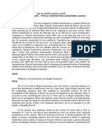 G.R. No. 206529, April 23, 2018 Renante Remoticado V. Typical Construction and Rommel Alignay Facts