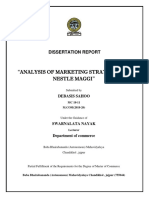 Dissertation Report of Maggi