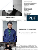 Tadao Ando: List of Building Projects