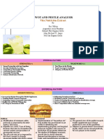 Swot and Pestle Analysis: Vita Nutrición Extract