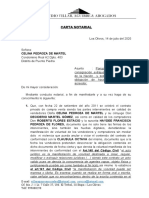 Carta Notarial Consignacion