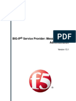 BIG-IP Service Provider Message Routing Administration