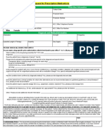 Patient Information Prescriber Information: Male Female