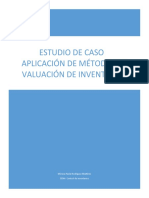 Estudio de Caso Aplicación de Métodos de Valuación de Inventarios