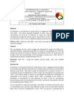 Determinación de La Concentración de Ácido Acético en Una Muetsra de Vinagre