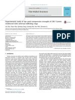 Zhu Han Experimental Study The Axial Compressive Strength CHS Tjoints Reinforced With Stiffening Rings 2016 7