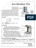 Finalized Panaflex of Vickers Hardness Test