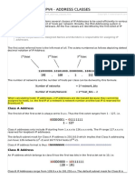 Ipv4 - Address Classes