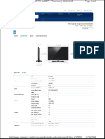 Samsung La37b530p7r